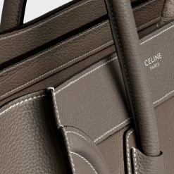Discount Micro Luggage handbag in drummed calfskin Women More Lines·Other Lines