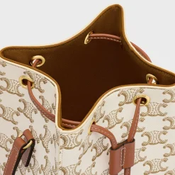 New MICRO SAILOR in TRIOMPHE CANVAS AND CALFSKIN Women Triomphe Canvas | More Lines·Other Lines