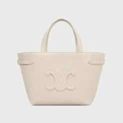 New MINI CABAS ANAIS CUIR TRIOMPHE in Grained calfskin Women More Lines·Cuir Triomphe | Categories·Hobo And Tote Bags