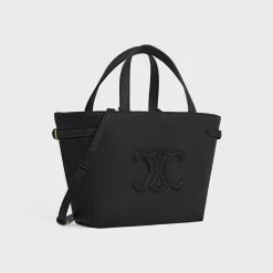 Fashion MINI CABAS ANAIS CUIR TRIOMPHE in Grained calfskin Women More Lines·Cuir Triomphe | Categories·Hobo And Tote Bags