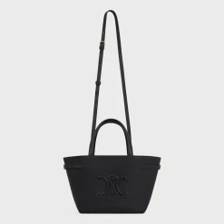 Fashion MINI CABAS ANAIS CUIR TRIOMPHE in Grained calfskin Women More Lines·Cuir Triomphe | Categories·Hobo And Tote Bags