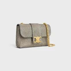 New MINI VICTOIRE in GLITTER TEXTILE Women More Lines·Other Lines