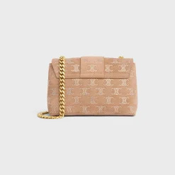 Discount MINI VICTOIRE in SUEDE CALFSKIN WITH TRIOMPHE STRASS Women More Lines·Other Lines