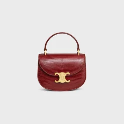 Sale MINI CHAIN BESACE CLEA in LIZARD Women More Lines·Clea