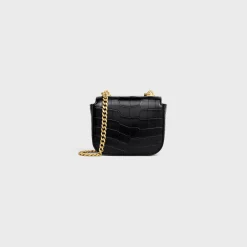 Fashion MINI CHAIN CLAUDE in NILOTICUS CROCODILE Women More Lines·Claude