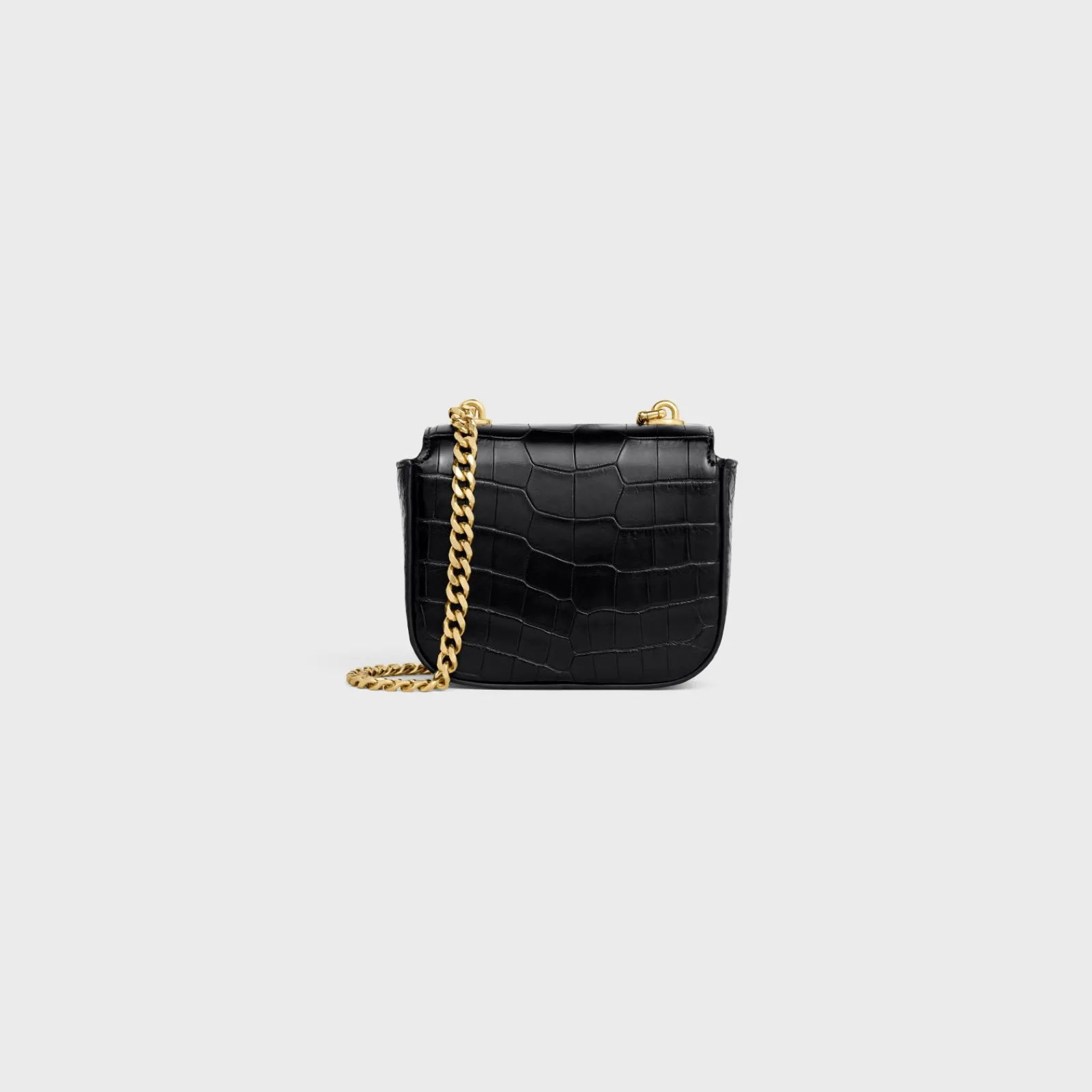 Fashion MINI CHAIN CLAUDE in NILOTICUS CROCODILE Women More Lines·Claude