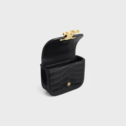 Fashion MINI CHAIN CLAUDE in NILOTICUS CROCODILE Women More Lines·Claude