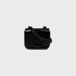 Sale MINI CHAIN CLAUDE in PATENT CALFSKIN Women More Lines·Claude