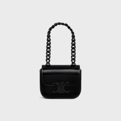 Sale MINI CHAIN CLAUDE in PATENT CALFSKIN Women More Lines·Claude