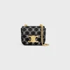 Online MINI CHAIN CLAUDE in SATIN WITH TRIOMPHE STRASS Women More Lines·Claude