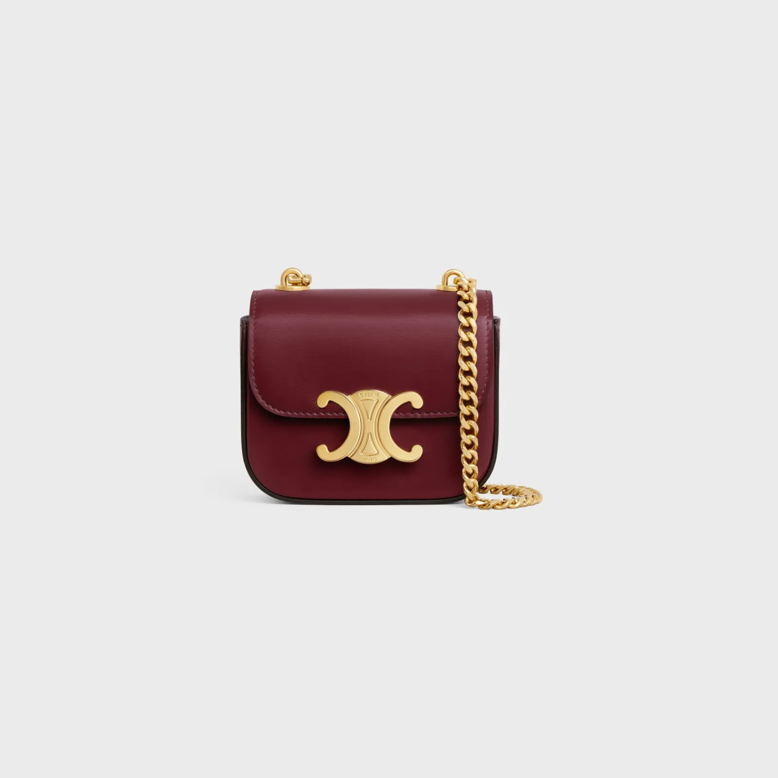 Sale MINI CHAIN CLAUDE in Shiny calfskin Women More Lines·Claude