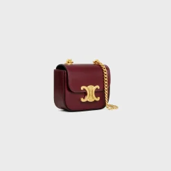 Sale MINI CHAIN CLAUDE in Shiny calfskin Women More Lines·Claude
