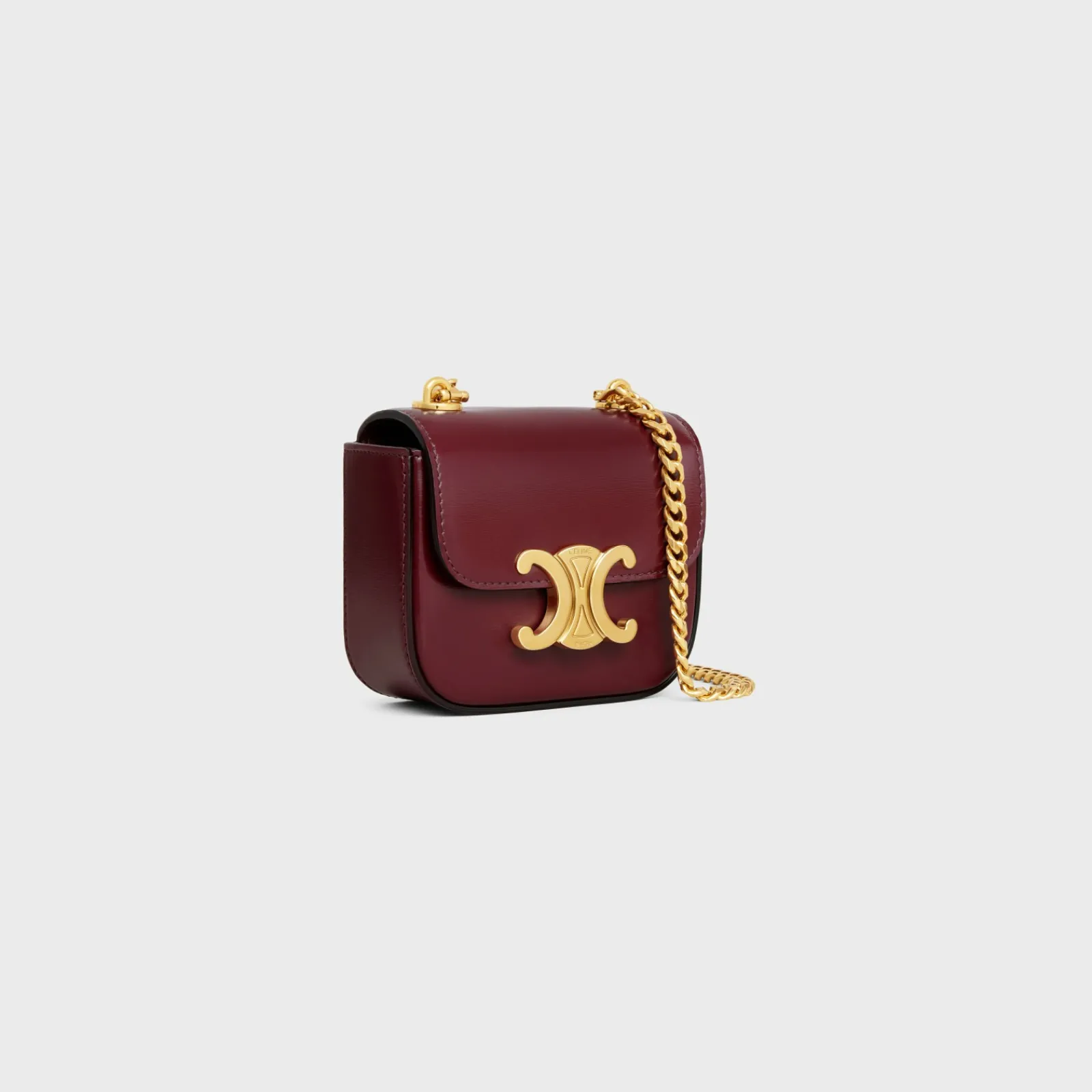 Sale MINI CHAIN CLAUDE in Shiny calfskin Women More Lines·Claude