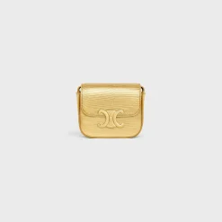 Online MINI CLAUDE in LAMINATED LIZARD Women More Lines·Claude