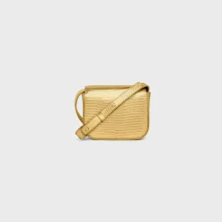 Online MINI CLAUDE in LAMINATED LIZARD Women More Lines·Claude
