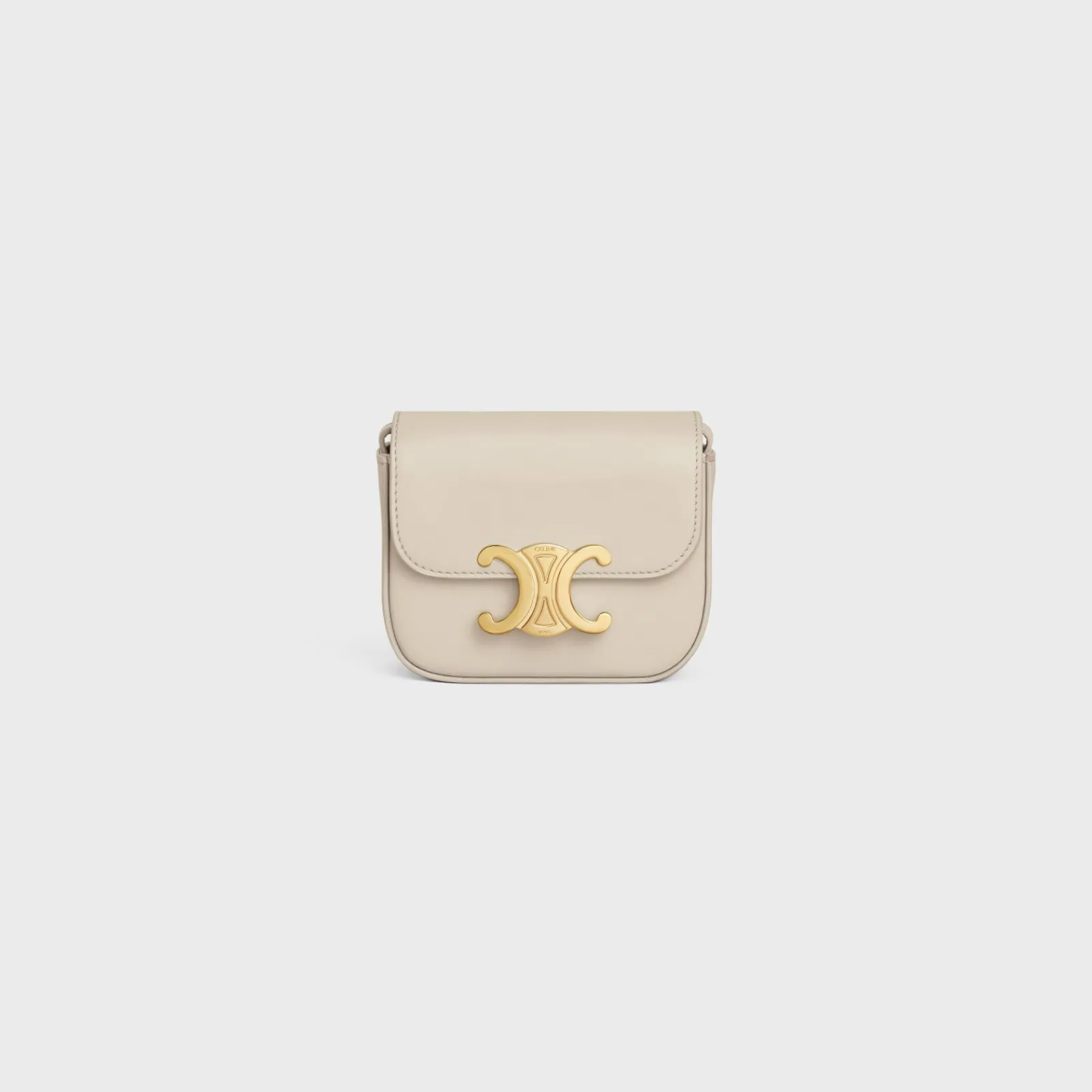 New MINI CLAUDE in Shiny calfskin Women More Lines·Claude