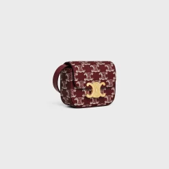 Sale MINI CLAUDE in TRIOMPHE CANVAS TWO-TONE Women Triomphe Canvas | More Lines·Claude