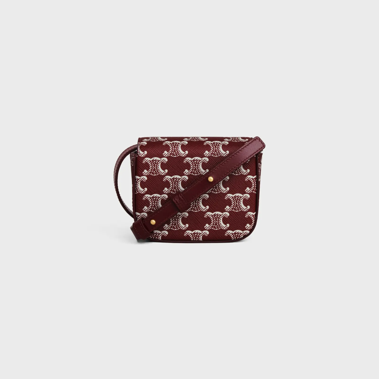Sale MINI CLAUDE in TRIOMPHE CANVAS TWO-TONE Women Triomphe Canvas | More Lines·Claude