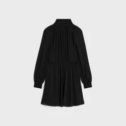 Sale mini dress in silk georgette Women Dresses And Skirts