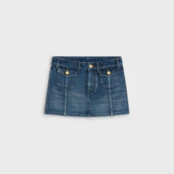 Best mini skirt in dark union wash denim Women Dresses And Skirts | Denim