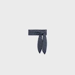Online mini triomphe bandana in silk twill Women Silk Scarves