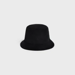 Fashion mini triomphe bucket hat in corduroy Hats And Soft Accessories