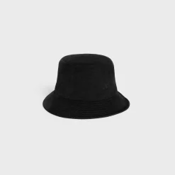 Fashion mini triomphe bucket hat in corduroy Hats And Soft Accessories