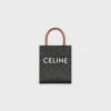 New Mini Vertical Cabas in Triomphe Canvas and calfskin with print Women Triomphe Canvas | Categories·Cross-Body Bags
