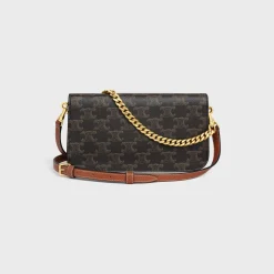 New MULTIPOCHETTE in TRIOMPHE CANVAS and calfskin Women Triomphe Canvas