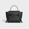 Outlet Nano Belt bag in grained calfskin Women More Lines·Belt Bag | Categories·Cross-Body Bags