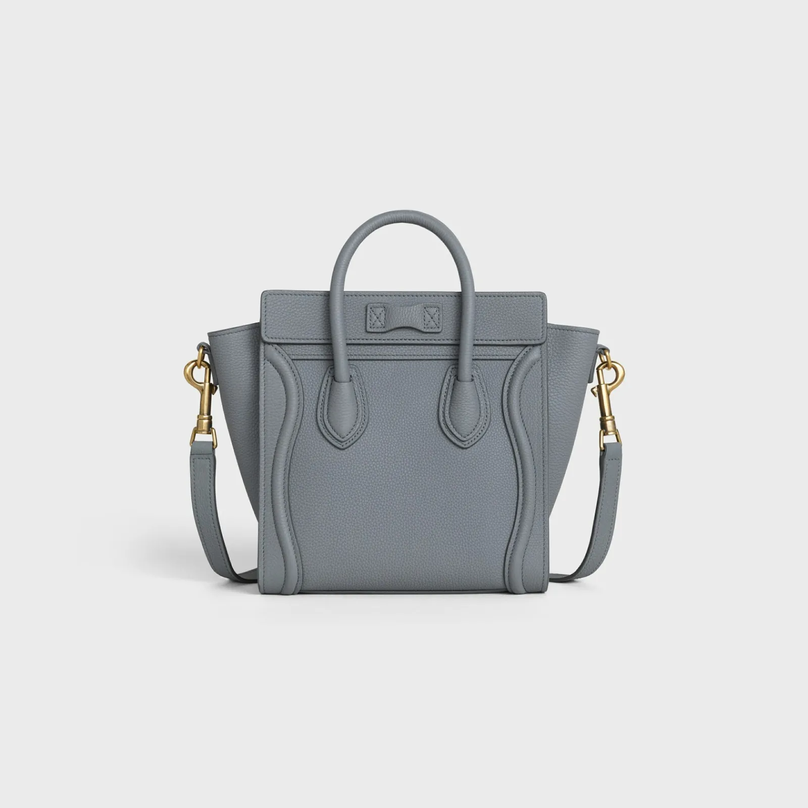Hot Nano Luggage bag in baby drummed calfskin Women More Lines·Other Lines