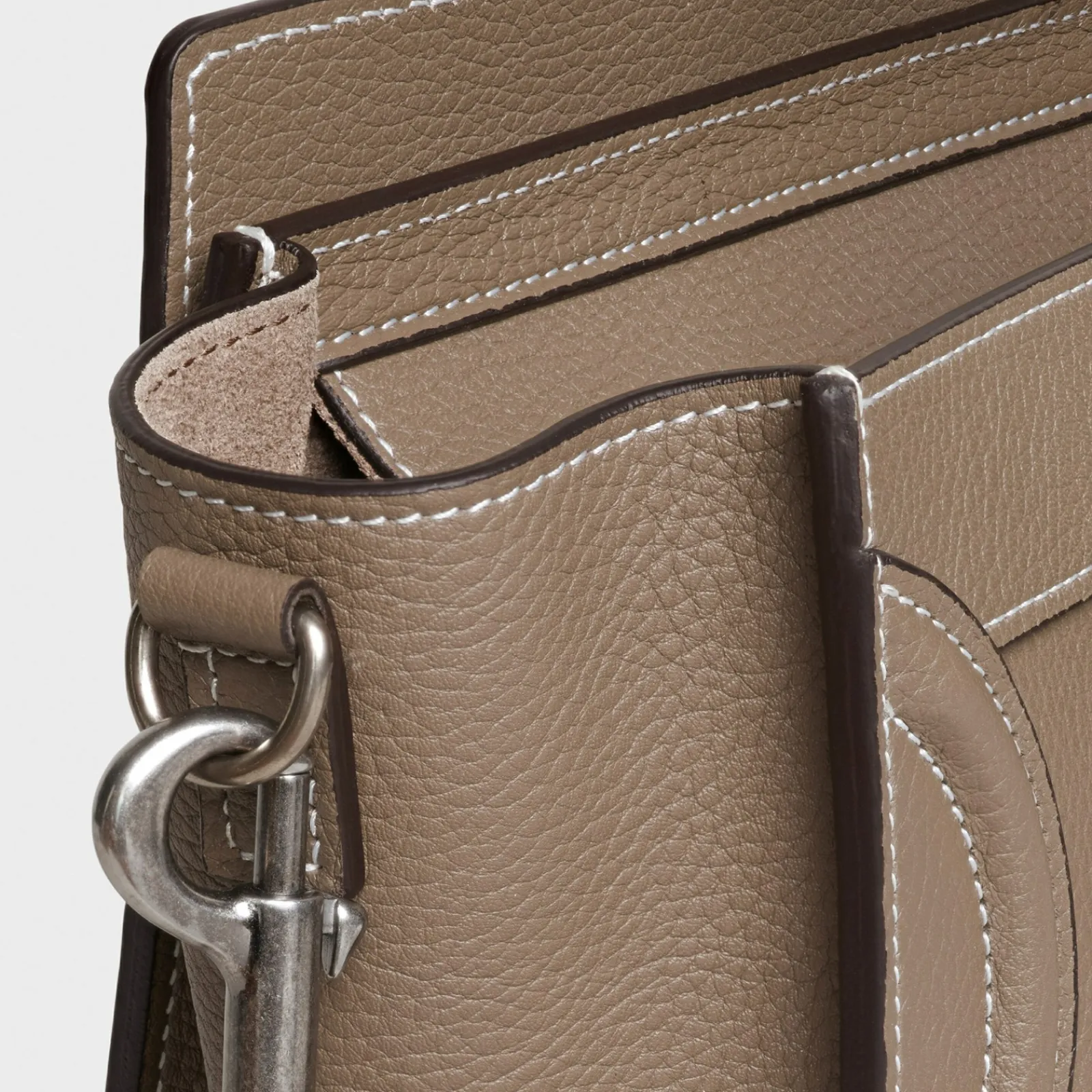 Clearance Nano Luggage bag in drummed calfskin Women More Lines·Other Lines