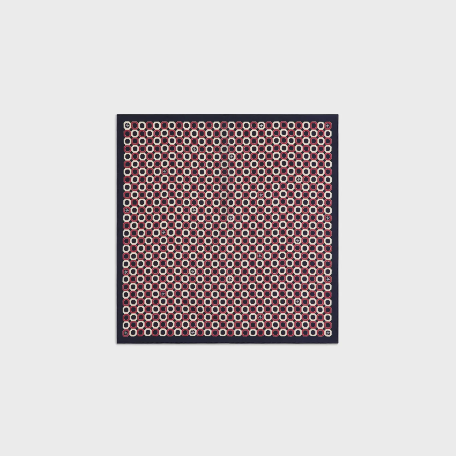 Online octagon bandana in silk twill Women Silk Scarves