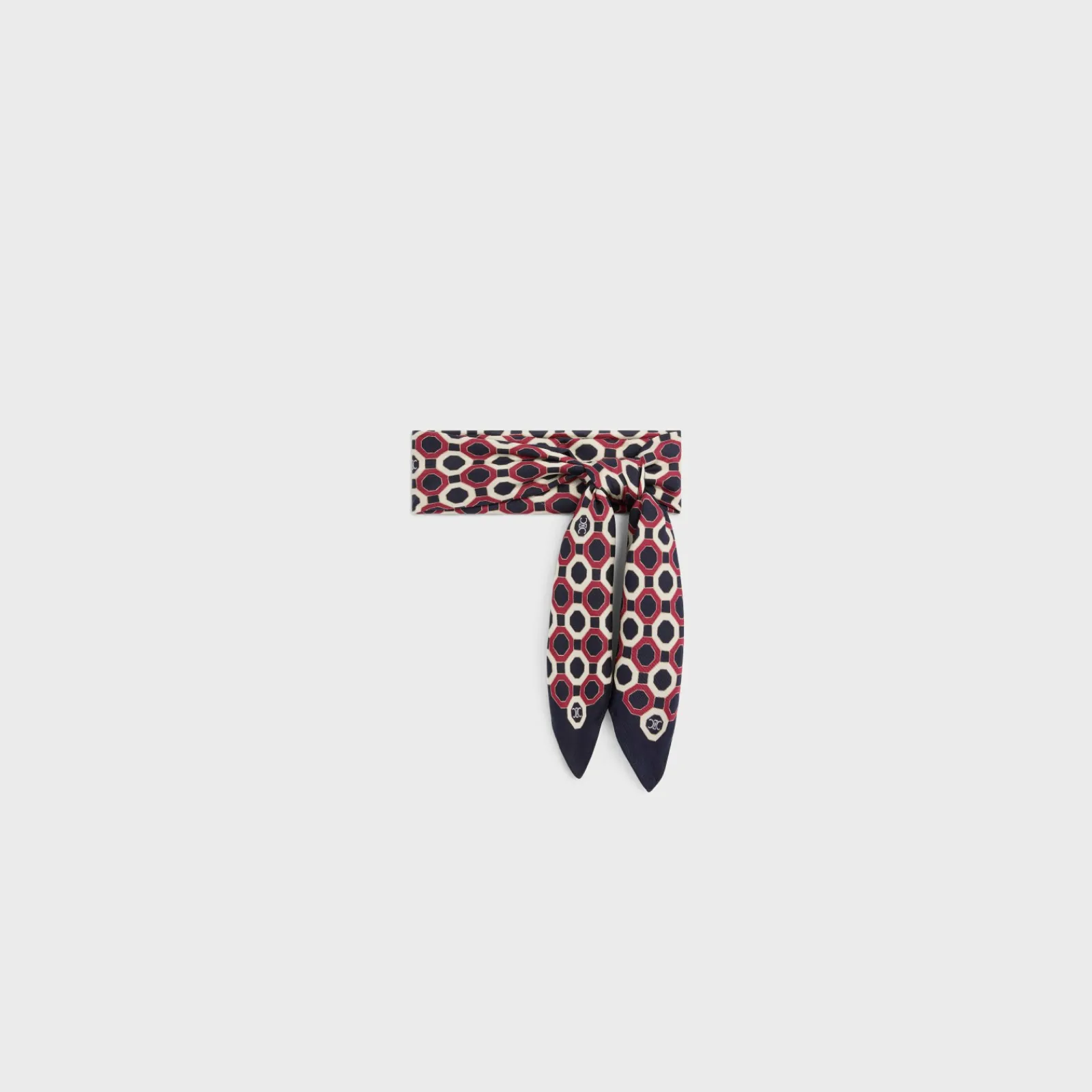 Online octagon bandana in silk twill Women Silk Scarves