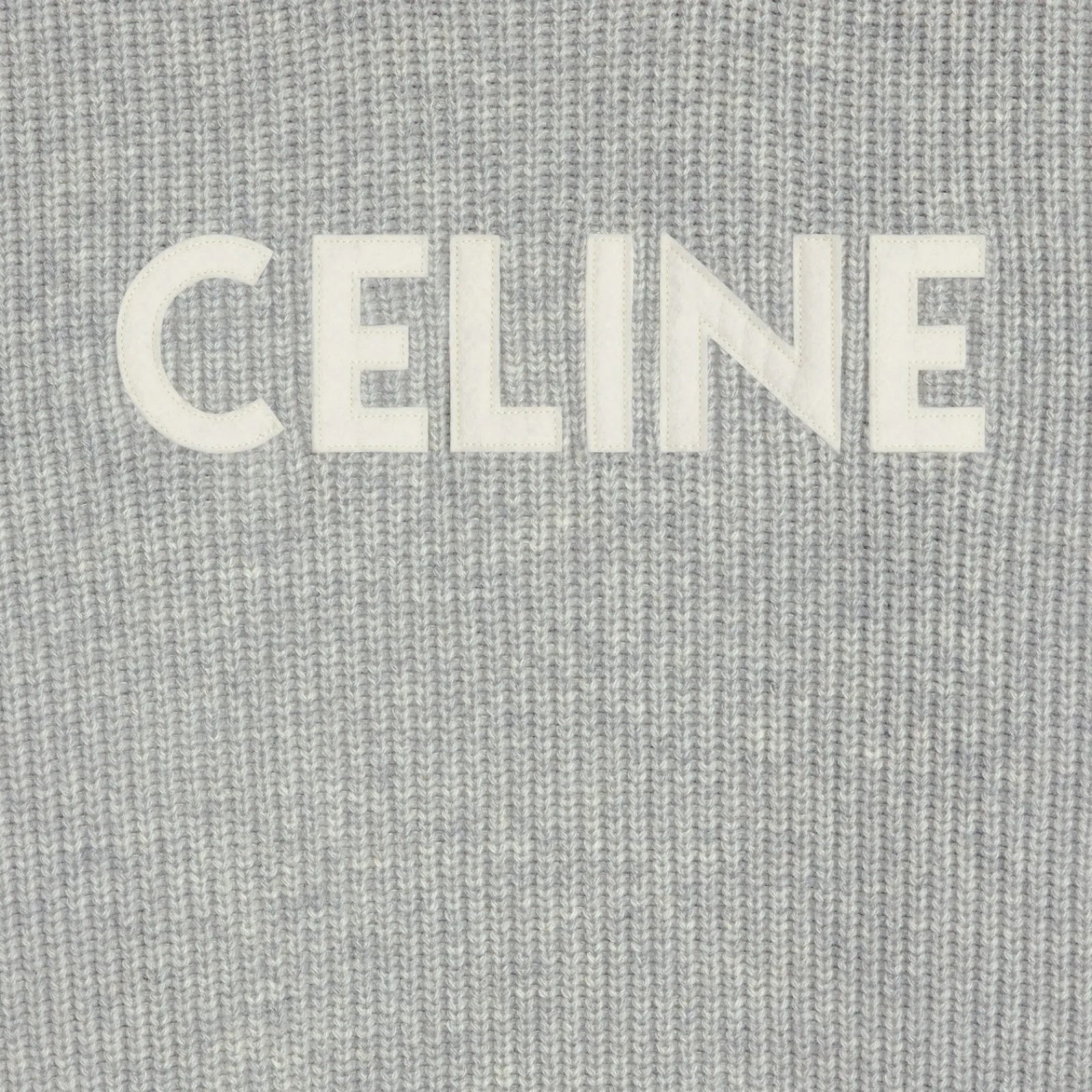 Outlet oversized sweater in ribbed wool Knitwear