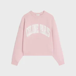 Fashion oversized sweatshirt in cotton fleece Women T-Shirts And Sweatshirts