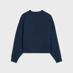 Outlet oversized sweatshirt in cotton fleece Women T-Shirts And Sweatshirts