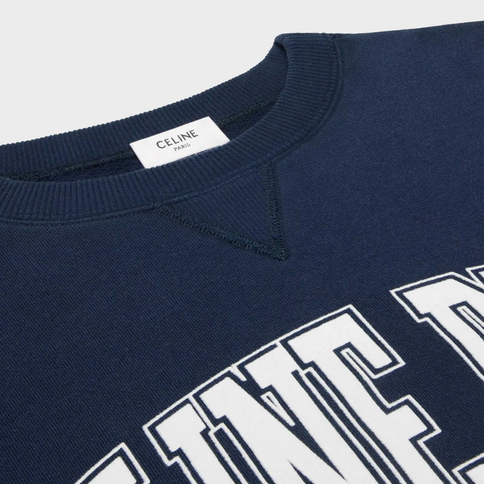 Outlet oversized sweatshirt in cotton fleece Women T-Shirts And Sweatshirts