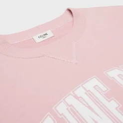 Fashion oversized sweatshirt in cotton fleece Women T-Shirts And Sweatshirts