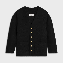 Online oversized jacket in bouclé tweed cashmere Women Jackets
