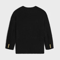 Online oversized jacket in bouclé tweed cashmere Women Jackets
