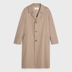 Fashion oversized mac coat in technical cotton Coats & Blousons