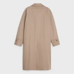 Fashion oversized mac coat in technical cotton Coats & Blousons