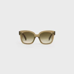 Best Oversized S002 Sunglasses in Acetate Women Celine 3 Dots | Categories·Square