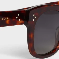 Outlet Oversized S002 Sunglasses in Acetate with Polarized Lenses Women Celine 3 Dots | Categories·Square