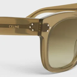 Best Oversized S002 Sunglasses in Acetate Women Celine 3 Dots | Categories·Square
