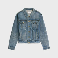 Online oversized trucker jacket in union wash denim Women Jackets | Denim
