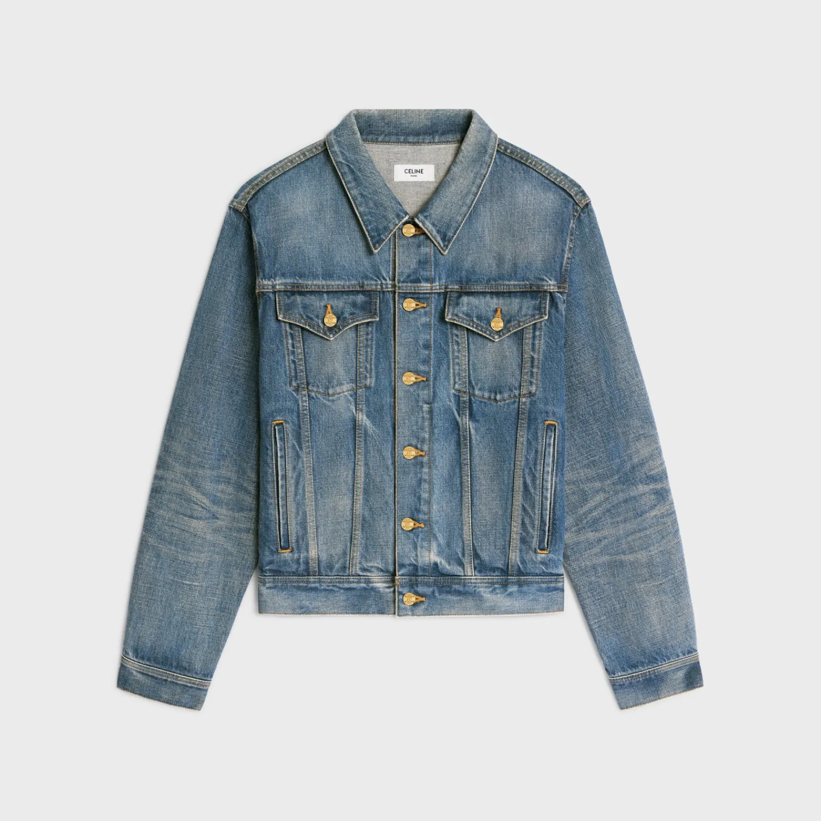 Online oversized trucker jacket in union wash denim Women Jackets | Denim