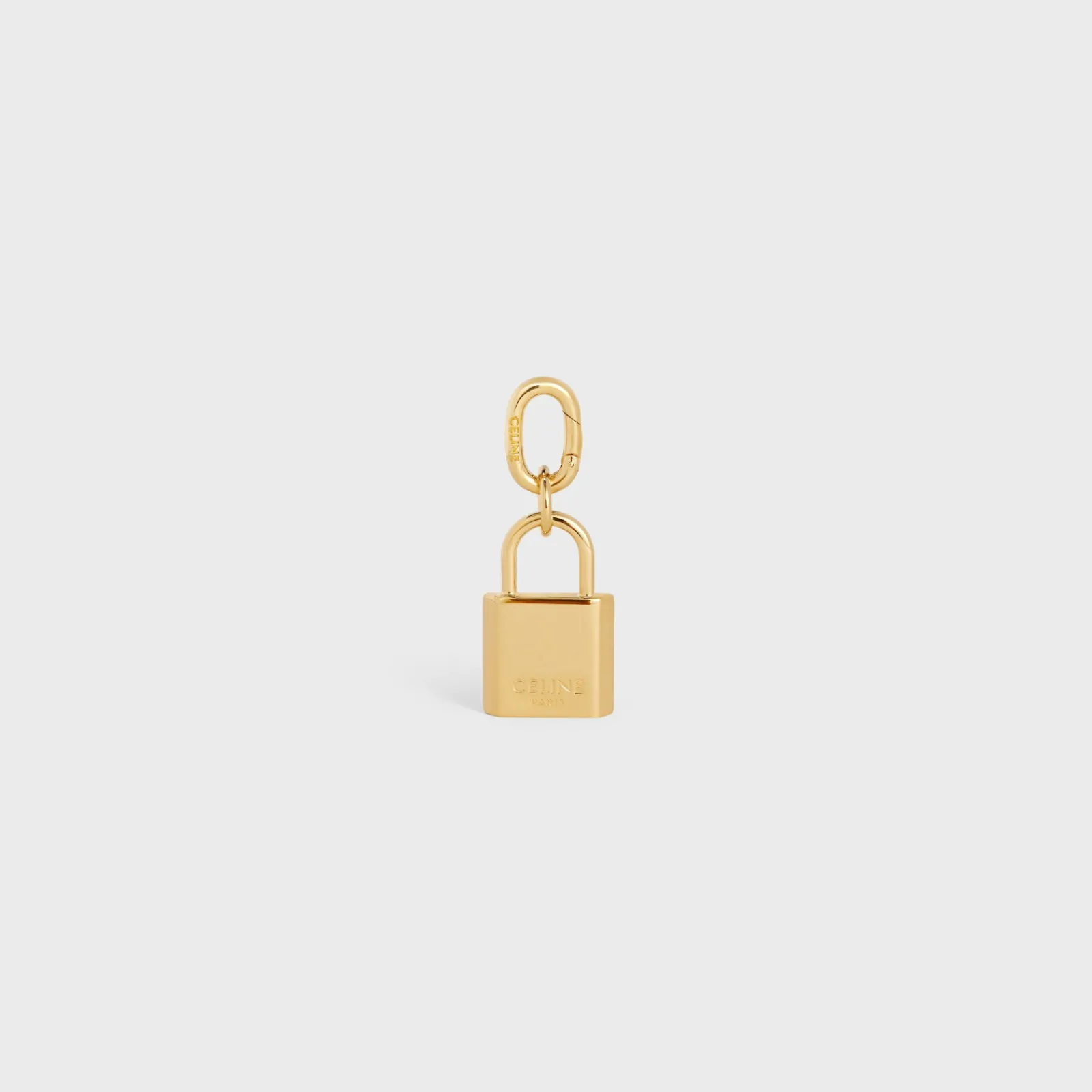Discount PADLOCK CHARM in Brass Women Categories·Straps And Accessories