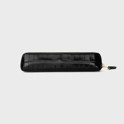 Outlet Pencil case in Niloticus Crocodile Stationery